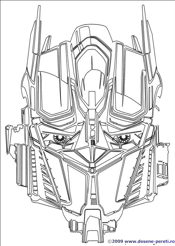 transformers desene colorat
